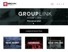 Tablet Screenshot of mercyhillgso.com